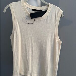Jenni Kayne Ivory Muscle Tee
